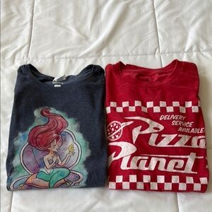 Disney/Pixar Bundle of Graphic T-Shirts